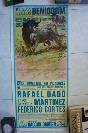 Bull Fighter Spania Poster beschikbaar voor biedingen