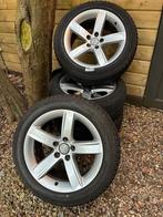 Winterbanden op velg Audi A5, Auto-onderdelen, Banden en Velgen, Ophalen, Gebruikt, Velg(en), 17 inch