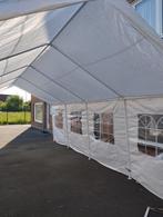 3 partytenten 4 × 8 per tent, Ophalen of Verzenden, Zo goed als nieuw
