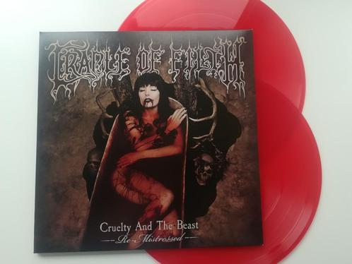 Cradle Of Filth ‎– Cruelty And The Beast (Re-Mistressed) 2LP, CD & DVD, Vinyles | Hardrock & Metal, Comme neuf, Enlèvement ou Envoi