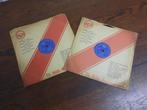 2 "RCA", oude bakeliete grammofoon platen, begin 1900, Antiek en Kunst, Ophalen of Verzenden