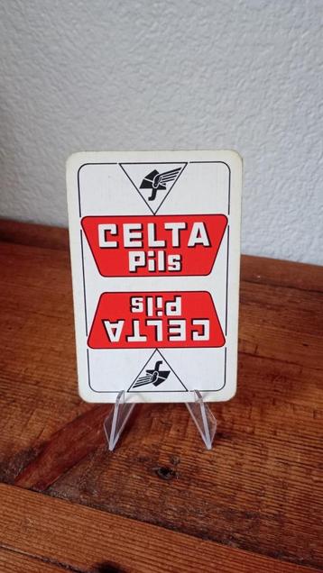 Brasserie bière ancienne carte à jouer Celta-Pils #2
