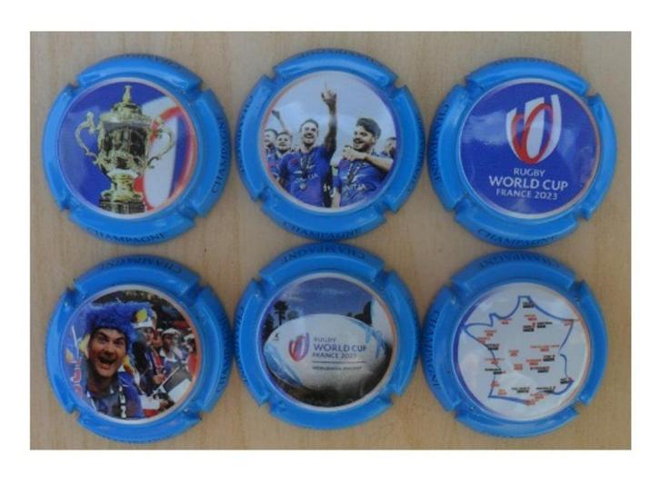 Champagne capsules - Generieken Rugby 2023 (GC 193), Verzamelen, Complete verzamelingen en Collecties, Verzenden