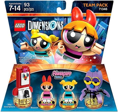 PowerPuff Girls - Lego Dimensions toy tags, Consoles de jeu & Jeux vidéo, Jeux | Sony PlayStation 4, Neuf, Plateforme, 2 joueurs