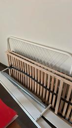 Bed ikea, Huis en Inrichting, Slaapkamer | Bedden, Ophalen, Gebruikt, Twijfelaar, Metaal