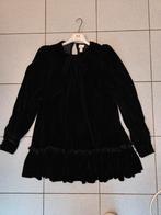 nieuwe zwarte jurk fluweel maat M, Kleding | Dames, Jurken, Maat 38/40 (M), H&M, Zwart, Nieuw