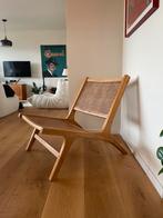 Vintage rotan stoel eenzit design fauteuil zetel chair, Enlèvement