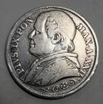 Zilveren pauselijke 2 lire 1867, Enlèvement ou Envoi, Argent