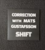 LP: Correction w/ Mats Gustafsson: Shift (NoBusiness Records, 1980 tot heden, Ophalen of Verzenden, Zo goed als nieuw, 12 inch