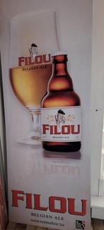 Grande plaque de bière filou, Verzamelen, Biermerken, Ophalen, Zo goed als nieuw