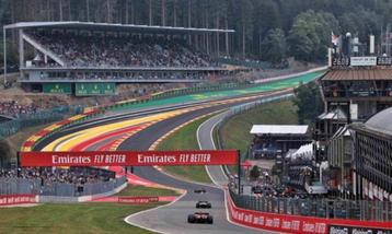 2 tickets voor de F1 op zaterdag en de race op zondag 