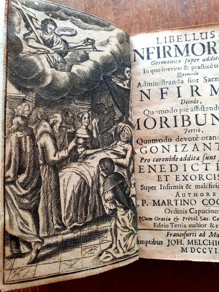 Zeldzaam boek over exorcisme, 1706, Antiek en Kunst, Antiek | Boeken en Manuscripten, Ophalen of Verzenden