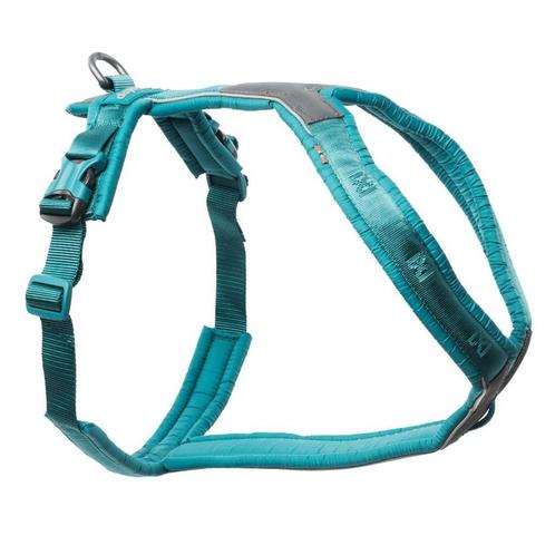 Non Stop Dogwear Line Harnas 5.0 Teal Size 4, Dieren en Toebehoren, Hondenriemen, Zo goed als nieuw, Hondenriem-accessoire, Ophalen