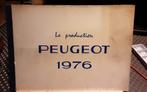 La production PEUGEOT 1976, Boeken, Auto's | Boeken, Ophalen of Verzenden, Peugeot