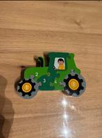Puzzel tractor, Kinderen en Baby's, Speelgoed | Kinderpuzzels, 2 tot 4 jaar, Gebruikt, Ophalen of Verzenden, Van hout