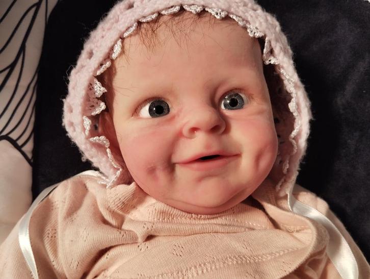 partial silicone reborn baby, Verzamelen, Poppen, Nieuw, Babypop, Levensecht of Reborn, Ophalen of Verzenden