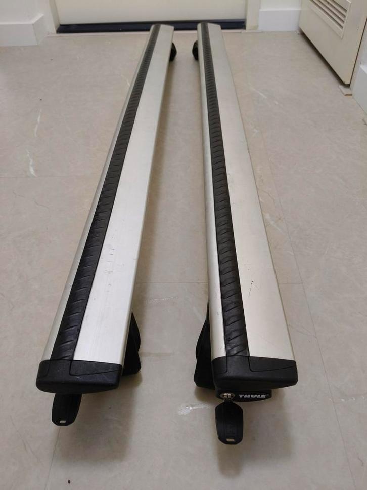 Thule wingbar dakdragers VW touran Lync & co 01 Vw Tiguan, Auto diversen, Dakdragers, Gebruikt, Ophalen of Verzenden