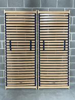 2 lattenbodems 80x200cm - z.g.staat, Comme neuf, Sommier, 200 cm, Enlèvement