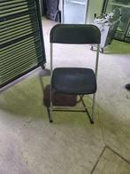 8 lots de 50 chaises pliante + chariot, Huis en Inrichting, Stoelen, Ophalen, Gebruikt, Metaal, Grijs
