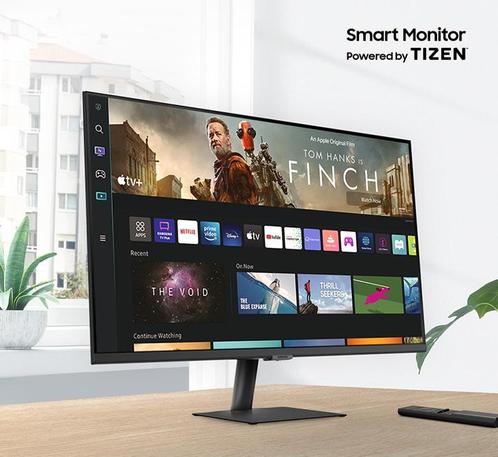Samsung 27inch M5 Smart Monitor, Computers en Software, Monitoren, Zo goed als nieuw, 60 Hz of minder, HDMI, Gaming, Ingebouwde speakers