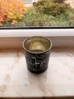 decoratieve kaarsglas/theelichthouder, Ophalen of Verzenden, Zo goed als nieuw