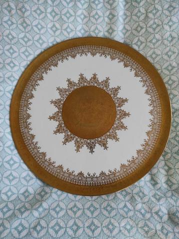 Antieke Porcelaine Schotel met zeer mooie tekening  beschikbaar voor biedingen