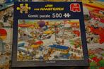 Puzzel Jan van Haasteren - 500 stuks - Busy Airport, Ophalen of Verzenden, 500 t/m 1500 stukjes, Zo goed als nieuw, Legpuzzel