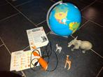 Tiptoi globe+ 3 animaux +stylet+ chargeur, Kinderen en Baby's, Ophalen of Verzenden, Zo goed als nieuw