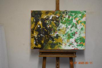Schilderij Abstract serie nr (73), door Joky Kamo beschikbaar voor biedingen