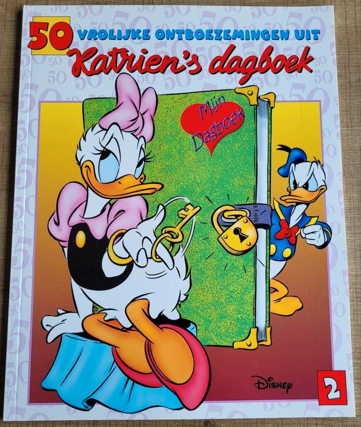 Disney strip: 50 vrolijke ontboezemingen uit Katrien's dagbo, Verzamelen, Disney, Nieuw, Overige typen, Donald Duck, Ophalen of Verzenden