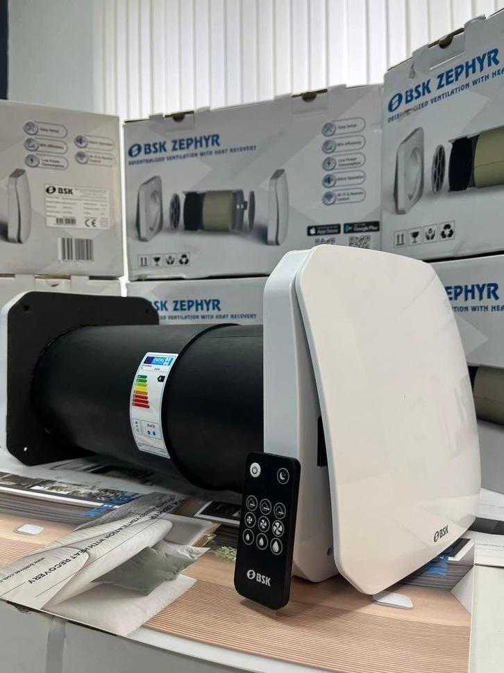 WTW ventilatie BSK Zephyr, Doe-het-zelf en Bouw, Ventilatie en Afzuiging, Nieuw, Ventilator en Afzuiger, Ophalen of Verzenden