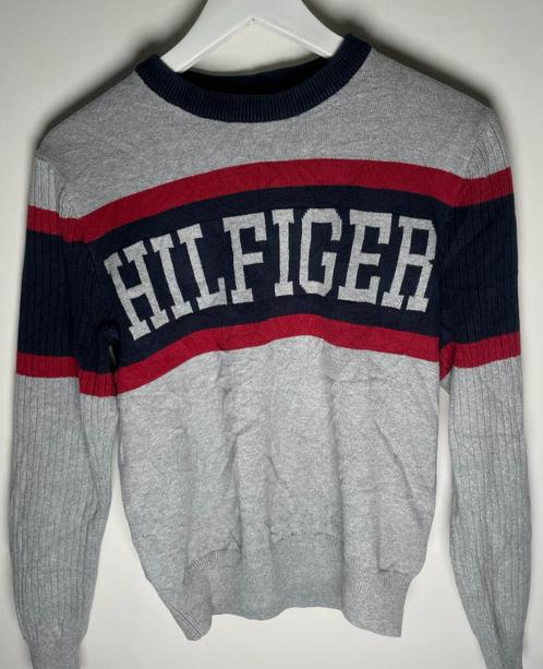 Ronde nek sweater trui Tommy Hilfiger grijs rood blauw XS, Vêtements | Hommes, Pulls & Vestes, Comme neuf, Taille 46 (S) ou plus petite