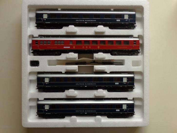 Marklin ho DB 43209  Coffret de 4 Voitures 'LORELEY'., Hobby en Vrije tijd, Modeltreinen | H0, Nieuw, Wagon, Märklin, Ophalen of Verzenden