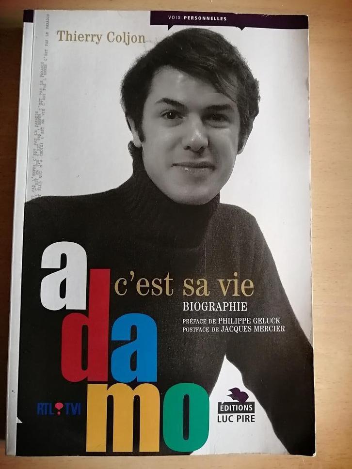 Adamo, c'est sa vie de Thierry Coljon, Boeken, Biografieën, Ophalen of Verzenden