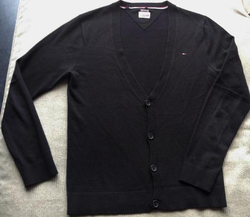 Tommy Hilfiger Cardigan zwart maat Small, Kleding | Heren, Truien en Vesten, Zo goed als nieuw, Zwart, Ophalen of Verzenden