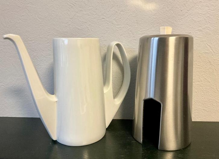 Koffiekan Midcentury BAUHAUS-stijl, Antiquités & Art, Antiquités | Porcelaine, Enlèvement