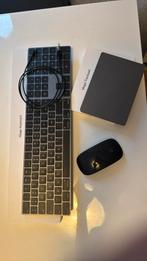 Apple Black Edition Clavier Magic Mouse Trackpad  Setup Mac, Ophalen, Azerty, Zo goed als nieuw, Draadloos
