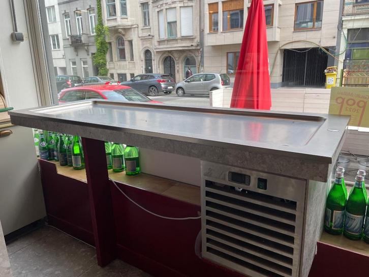 Ingebouwd gekoeld koelkasttafelbuffet - 1,8m, Zakelijke goederen, Horeca | Keukenapparatuur, Koelen en Vriezen, Nieuw zonder verpakking