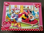 Puzzel Minnie Mouse - 100st, Ophalen, Meer dan 50 stukjes, Zo goed als nieuw, 4 tot 6 jaar