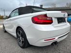 BMW 220d cabrio euro 6 carnet full garantie, Te koop, Diesel, Bedrijf, 2 Reeks
