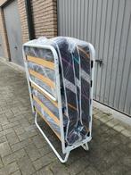 Logeerbed 90s 1persoon, Huis en Inrichting, Slaapkamer | Bedden, Ophalen, Zo goed als nieuw