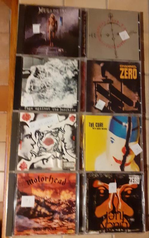 CD Rock, Metal et New Wave (dont Megadeth, Channel Zero, Mot, CD & DVD, CD | Rock, Utilisé, Progressif, Enlèvement ou Envoi