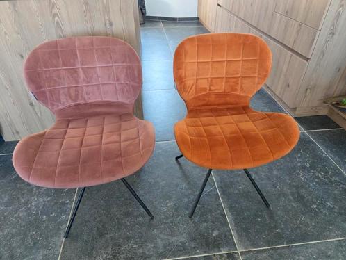 Zuiver OMG Velvet stoelen 2 stuks, Huis en Inrichting, Stoelen, Zo goed als nieuw, Stof, Ophalen