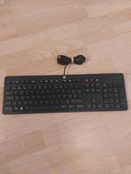 Toetsenbord HP Azerty, Ophalen of Verzenden, Azerty, Zo goed als nieuw