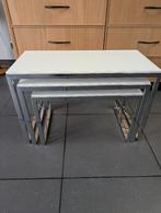 Nesttafels, Vintage, Comme neuf, Enlèvement, Métal ou Aluminium