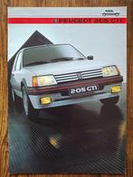 PEUGEOT 205 GTI    1984, Boeken, Auto's | Folders en Tijdschriften, Ophalen of Verzenden, Nieuw, Peugeot