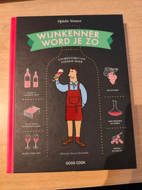 Ophélie Neiman - Wijnkenner word je zo, Boeken, Kookboeken, Nieuw, Ophalen of Verzenden
