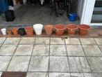Bloempotten van verschillende grootte, Tuin en Terras, Bloempotten, Ophalen, Gebruikt