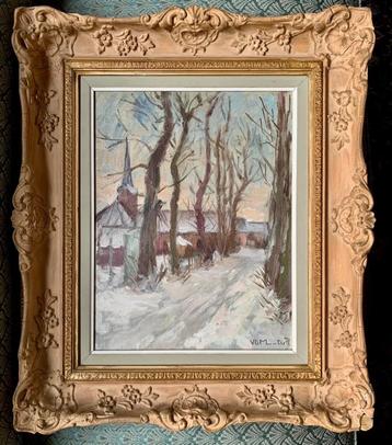 Winterlandschap  - René van den Mooter beschikbaar voor biedingen