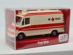 ambulance Mercedes Benz 207 - Herpa 1/87, Comme neuf, Envoi, Voiture, Herpa